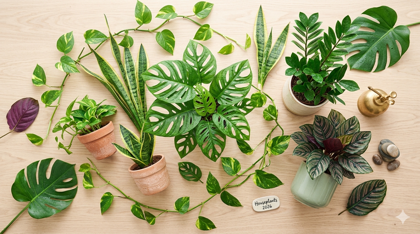 Cele mai bune 12 plante de apartament