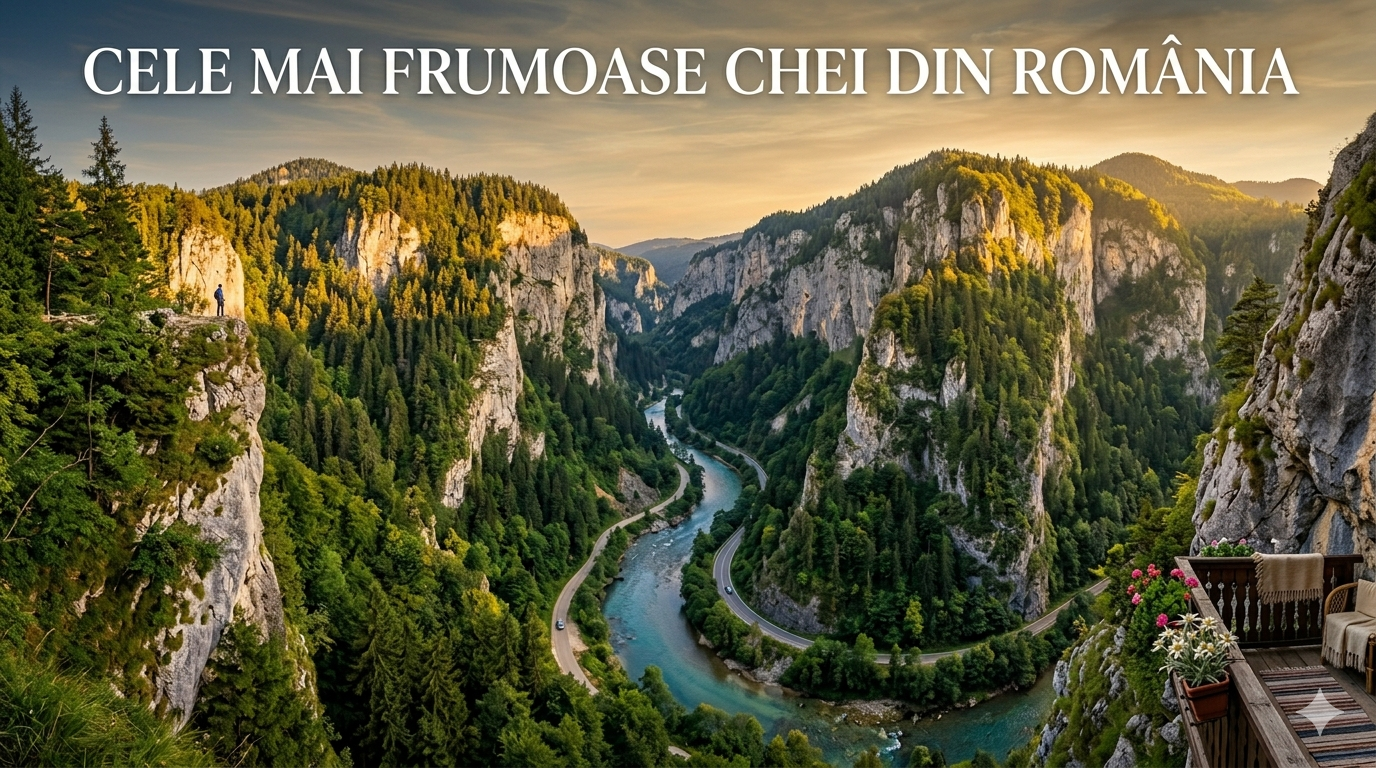 Cele mai frumoase chei din romania