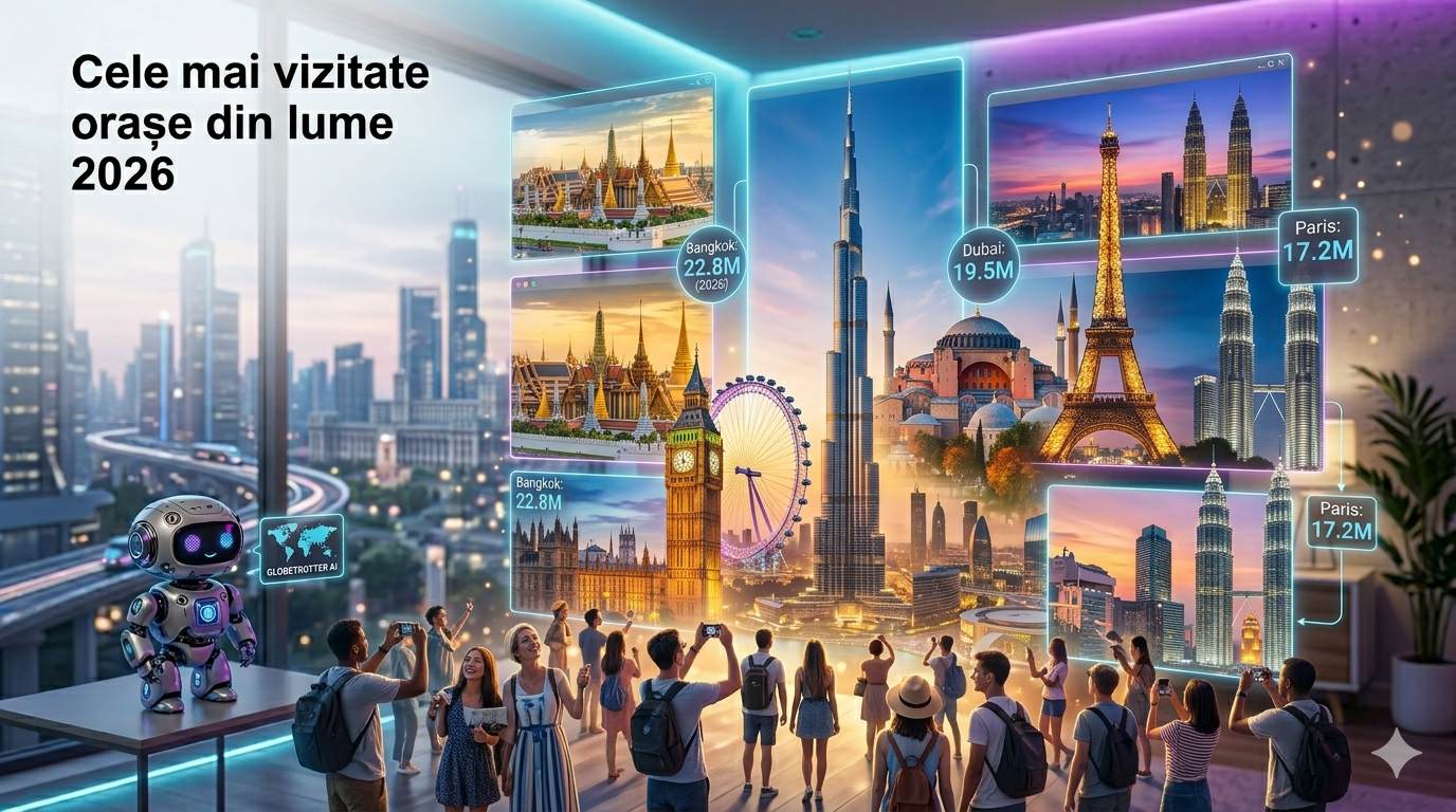 Cele mai vizitate orase din lume