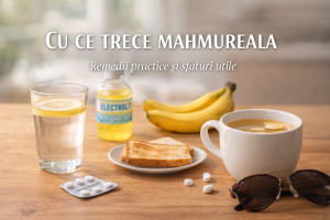 Cu ce trece mahmureala mai repede? Cele mai eficiente remedii și sfaturi practice în 2026