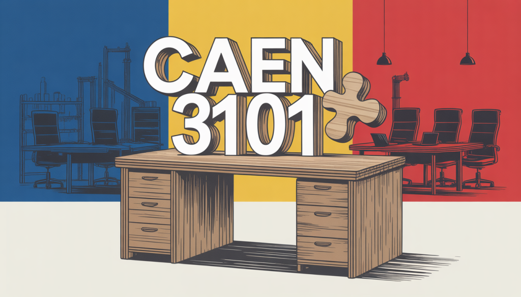 CAEN 3101 – Tot ce trebuie să știi despre fabricarea mobilei pentru birouri și magazine