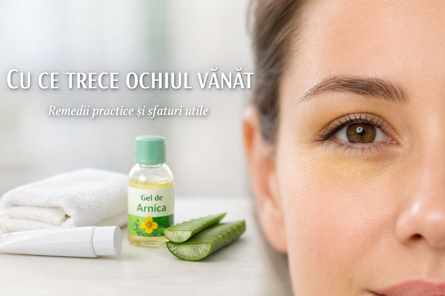 cu ce trece ochiul vanat